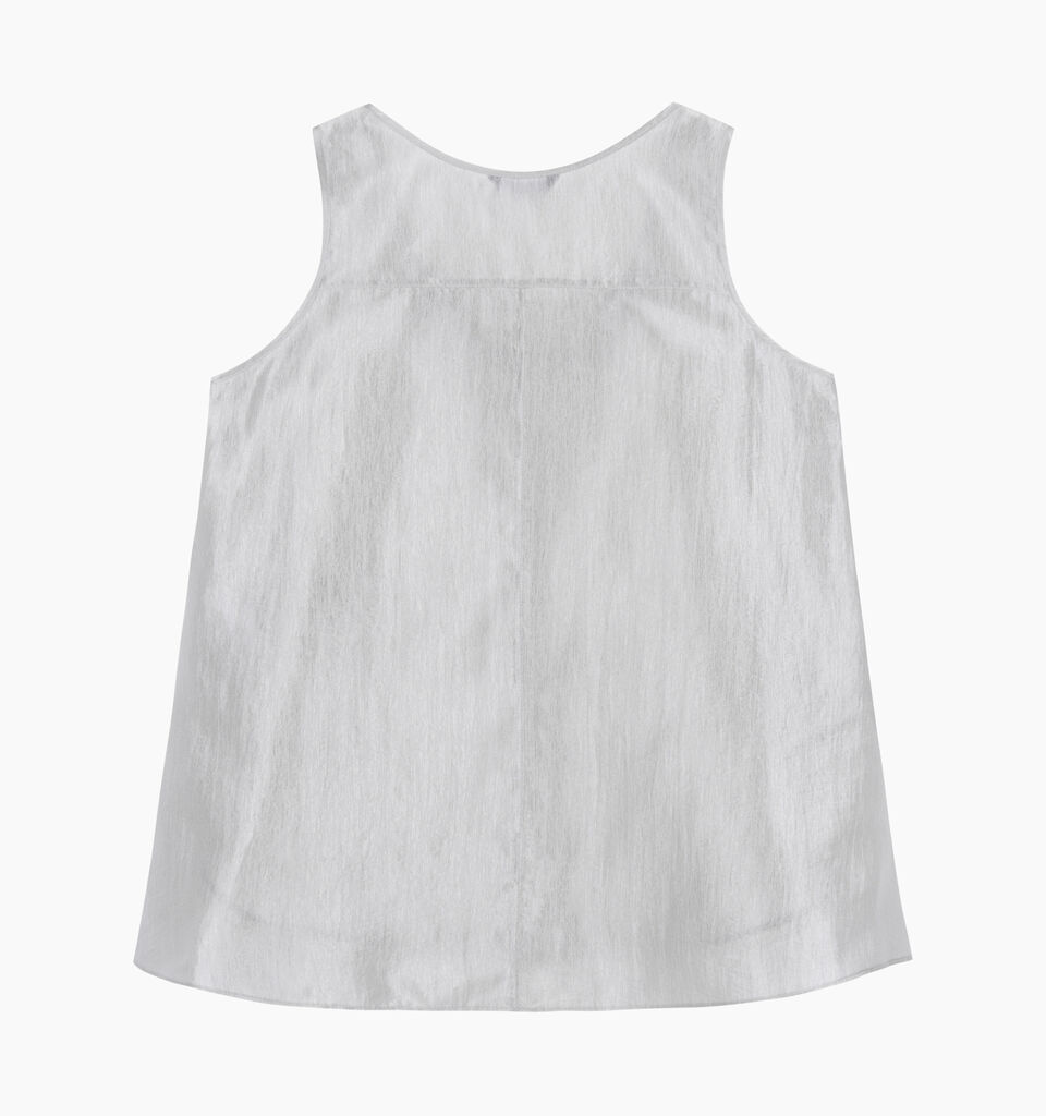 Light blue layered tank top - sisley k top - Light Blue | Sisley K image number 2